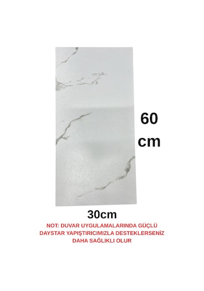 30cm X 60cm 1 Adet Yapışkanlı Colored-605 Floor Pvc Panel Yer Zemin Kaplama Paneli Arkası Kauçuklu