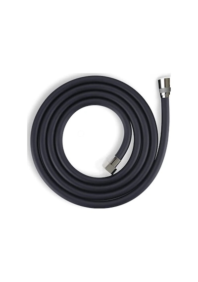 Çankaya Siyah Esnek Spiral Hortum 1.5mt