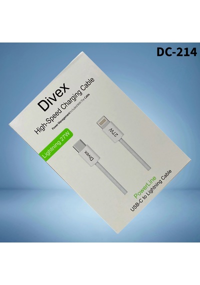 Divex 27w Type-c To Lightning Yüksek Hızlı Şarj Kablosu Dc-214