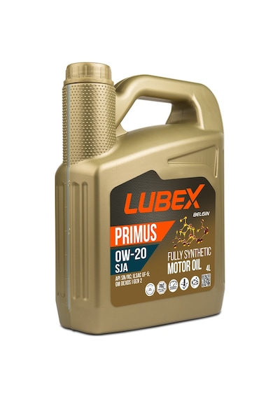 Lubex Primus Sja 0W-20 Tam Sentetik Motor Yağı 4 L