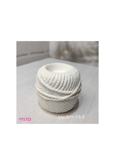 Yy1723-top İp Tea Lıght Mumluk Silikon Kalıp