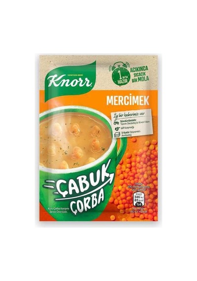 Çabuk Çorba Mercimek- 22gr