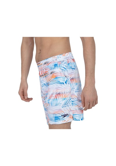 Speedo Vintage Erkek Şort Mayo Beyaz