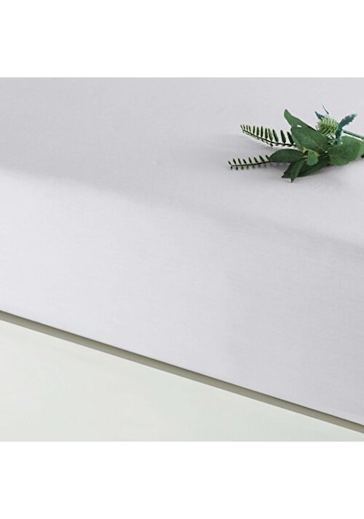 Linens Mix&match Pamuk Saten Tek Kişilik Lastikli Çarşaf Ekru