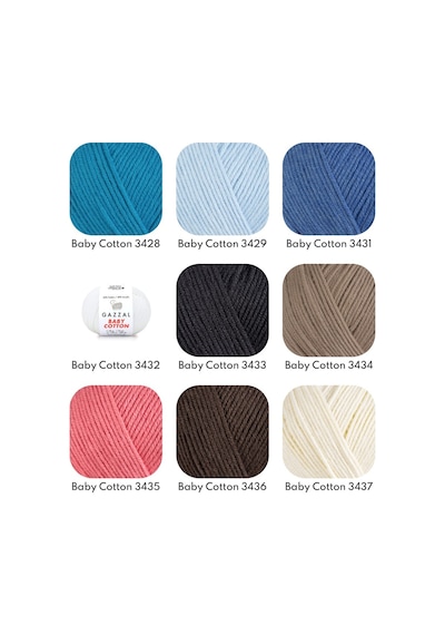 Gazzal Baby Cotton Amigurumi 50Gr - Örgü Ipi (479999010)