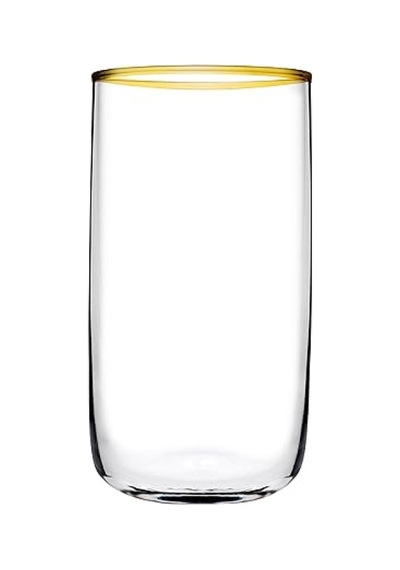Şeffaf Meşrubat Bardağı, 6'lı Set Açık Kahverengi