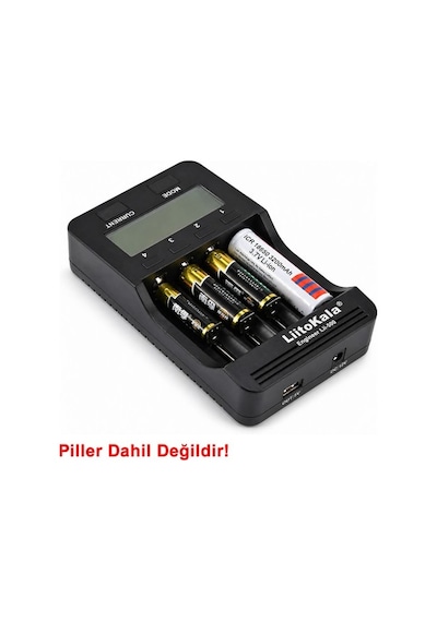 Liitokala Lii-500 4 Yuvalı Akıllı Pil Şarj, Deşarj Ve Kapasite Test Cihazı