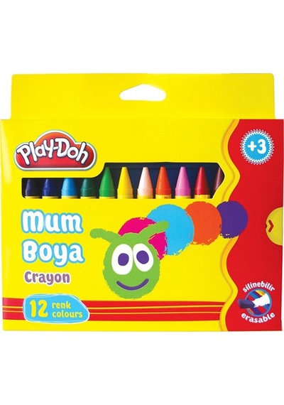 Play-doh Jumbo Crayon Mum Boya 12 Renk
