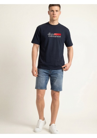 LOFT Loose Fit Erkek Tshirt K.kol Lf2042917 Q1.v1 Koyu Lacivert