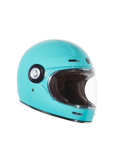 Torc T-1 Kapalı Motosiklet Kaskı Turkuaz