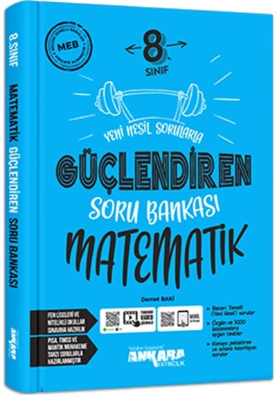 8. Sınıf Matematik Güçlendiren Soru Bankası Ankara Yayıncılık