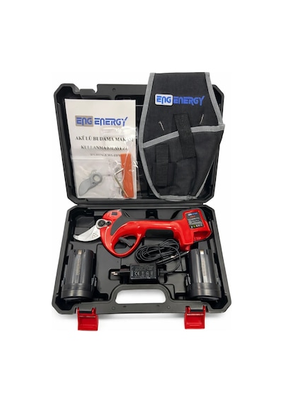 Energy Ws-32y 32 Mm Sensörlü Çift Akülü Şarjlı Budama Makası
