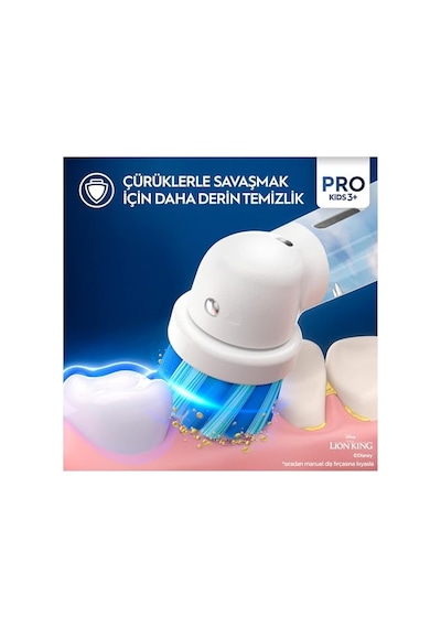Ayrex Oral-b Pro Kids The Lion King Şarjlı Diş Fırçası