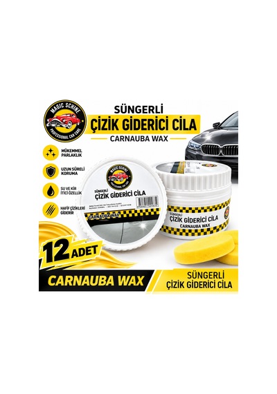 12'li Çizik Giderici Cila 270 Gr - Carnauba Wax