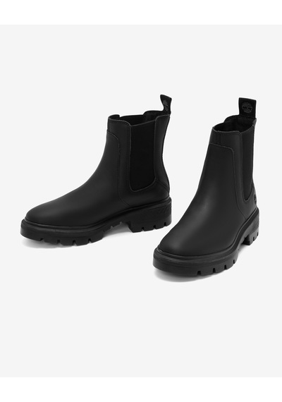 Timberland Cortina Valley Mıd Chelsea Boot Kadın Siyah Bot Tb0a5nd70151 Siyah
