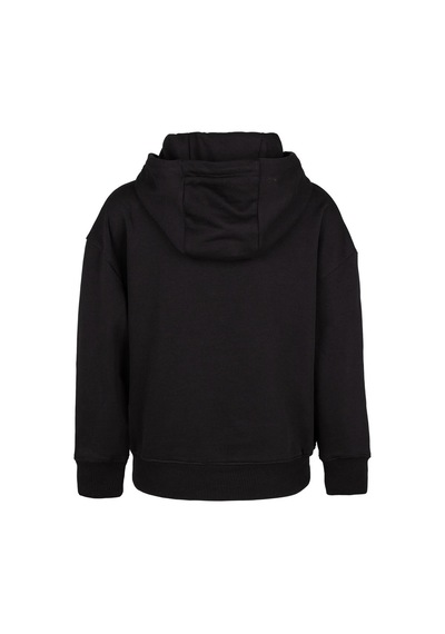 Brz Kids Erkek Çocuk Kapüşonlu Sweatshirt-siyah-turuncu