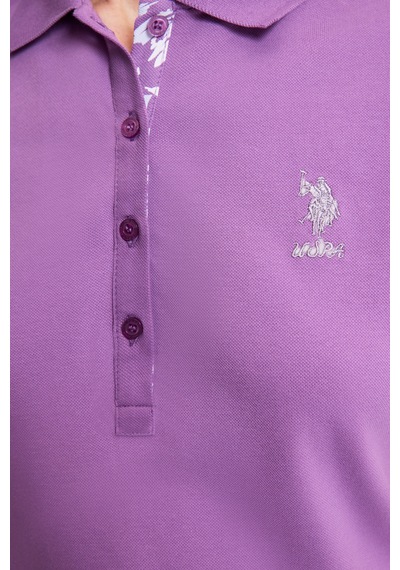 U.s. Polo Assn. Kadın Menekşe Tişört Basic 50321798-vr037 Menekse U.s. Polo Assn. Kadın Menekşe Tişört Basic 50321798-vr037 Menekse