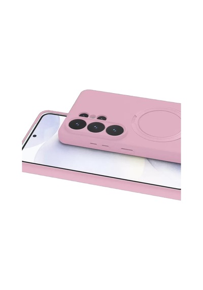 Newface Samsung Galaxy S26 Ultra Regal Magsafe Standlı Kapak - Açık Pembe