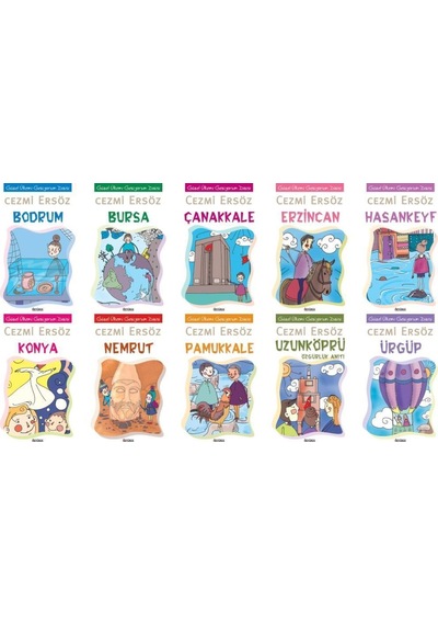 Özyürek Yayınları Güzel Ülkemi Geziyorum Dizisi (10 Kitap)