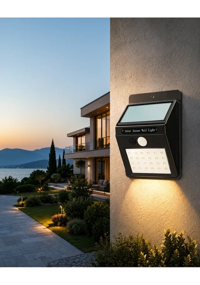 Astraltech 144 Led Güneş Enerjili Dış Mekan Aydınlatma Lambası
