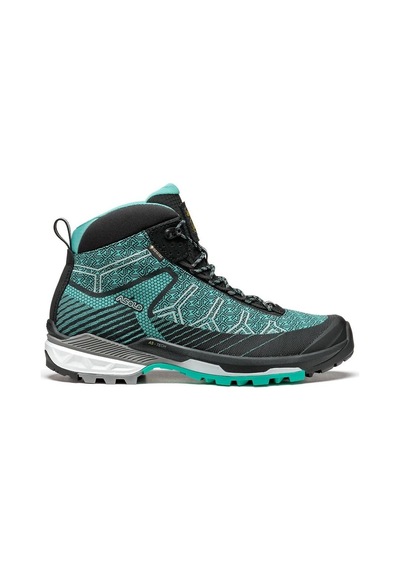 Asolo Falcon Black/aqua Green Gore Tex Kadın Outdoor Bot Mavi