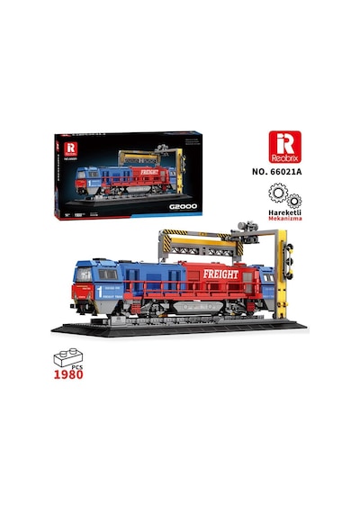Reobrix Technic 66021 Avrupa Yük Treni G2000 European Freight Train Yaratıcı Yapı Blok Seti Building Blocks - 1980 Parça Reobrix Technic 66021 Avrupa Yük Treni G2000 European Freight Train Yaratıcı Yapı Blok Seti Building Blocks - 1980 Parça