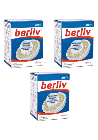 Nbt Life Berliv Lipozamal Berberin 3 x 60 Kapsül
