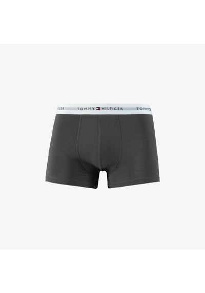Tommy Hilfiger Trunk 3pk Erkek Gri Boxer Düz Um0um02761 Gri
