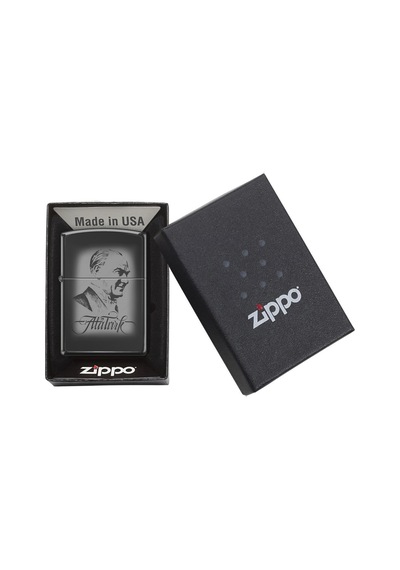Zippo Ataturk Photo Design Çakmak - 24756-115792