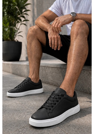 Ht Hotin Laviathan Erkek Günlük Bağcıklı Spor Ayakkabı Sneaker Rahat Ve Şık Tasarım Siyah-beyaz SİYAH-BEYAZ Ht Hotin Laviathan Erkek Günlük Bağcıklı Spor Ayakkabı Sneaker Rahat Ve Şık Tasarım Siyah-beyaz SİYAH-BEYAZ