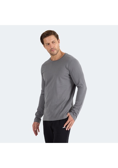Slazenger ROVER Erkek Sweatshirt Koyu Gri
