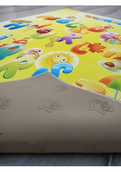 Doğuş 3Boyutlu Halı 3D-916Abc Harfli Alfabe 140X200 Cm Çocuk Halı Çok Renkli