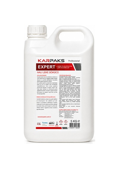 Expert Profesyonel Halı Leke Sökücü 5 Kg Güçlü Lokal Leke Temizleyici