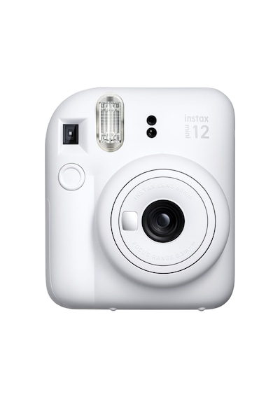 Fujifilm Instax Mini 12 Fotoğraf Makinesi + Şeffaf Kılıf Seti Beyaz