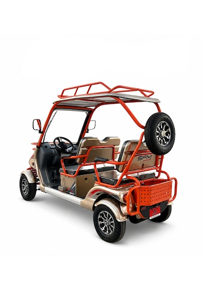 Sfm SF 500 Elektrikli Mini Araç Kahverengi