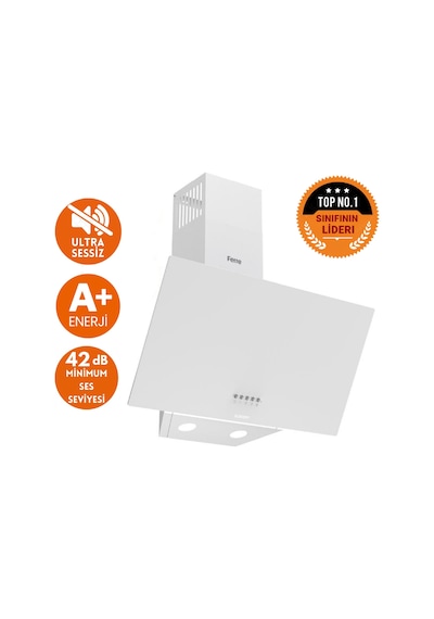 Afm Tech Ve Ferre Luca Sessiz Elektrikli Vitro Beyaz D087-SA + V6-05 + FM7601 Ankastre Set