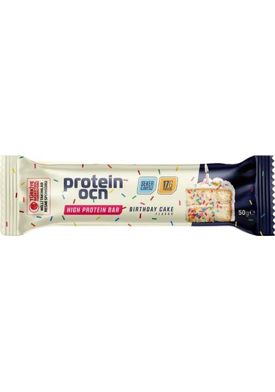 Proteinocean Birthday Cake Protein Bar 50g 2 Adet