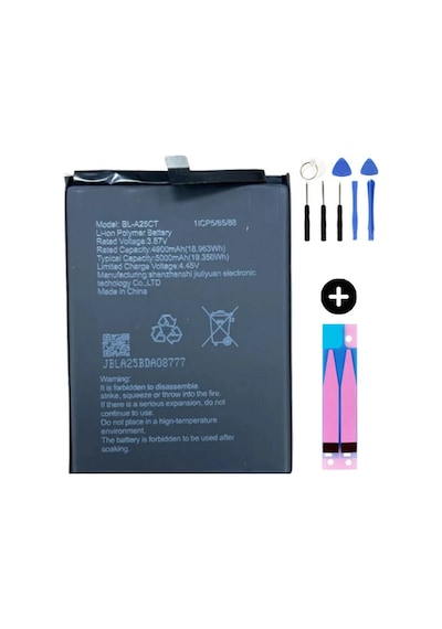 General Mobile Gm 22 Pro Bl-a25ct Uyumlu Güçlendirilmiş İthal Pil + Montaj Seti
