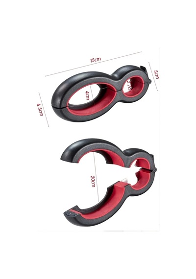 2li Set Fonksiyonlu Kavanoz Konserve Açacağı Kola Sarı Diğer