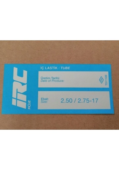 İç Lastik 2.50/2.75-17 8538 Irc