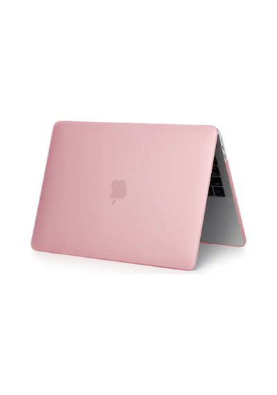 Arabulalaca Apple Uyumlu MacBook Air 13" A1932 Mat Doku Hardcase Kılıf Pembe