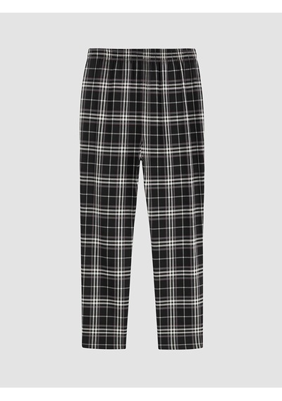 Lc Waikiki Lc Waıkıkı Siyah Regular Fit Ekose Erkek Pijama Alt