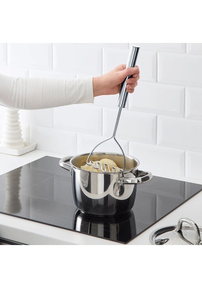 Ikea Koncıs Patates Ezici 39 Cm Krom