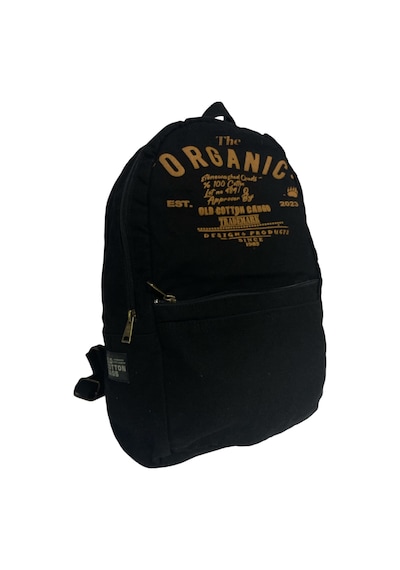 Old Cotton Cargo Kaliteli Tek Bölmeli Vintage Disayn Sırt Gezi Çantası Zermatt Bag 5122 Siyah