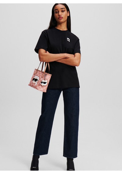 Karl Lagerfeld Lacivert Kadın %100 Pamuk Denim Pantolon 246w1100