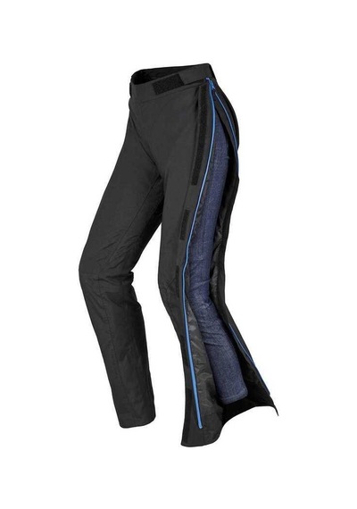 Spidi Spıdı Superstorm Ce H2out Lady Yandan Fermuarlı Pantolon Mavi - Siyah