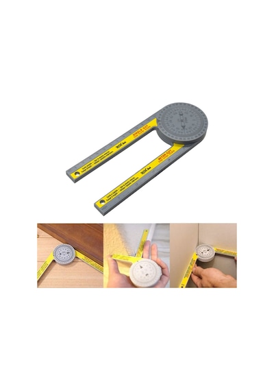 Rox Wood 0105 360º Açı Bulucu Iletki Gönye