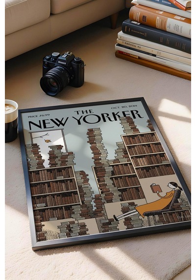 The New Yorker Çerçeveli Tablo October 20 2014