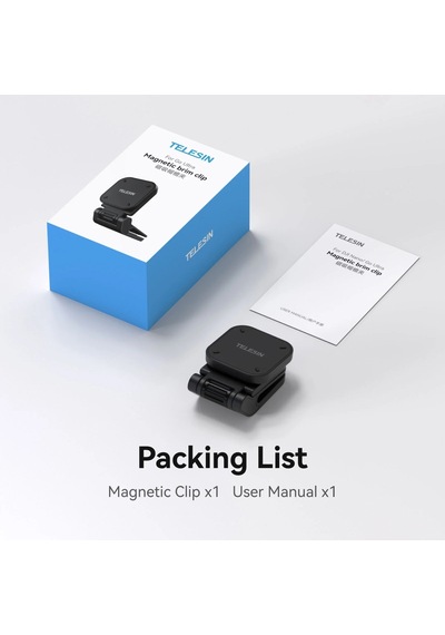 Telesin Insta360 Go Ultra Için Magnetic Pivot Clip