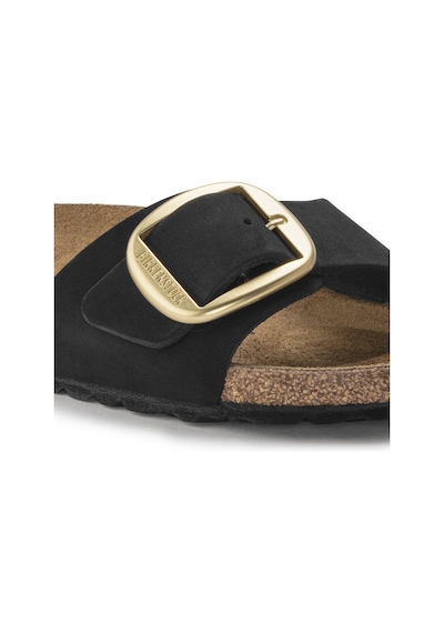 Birkenstock Bırkenstock Madrıd Bıg Buckle Lenb Kadın Terlık 1023342 Siyah